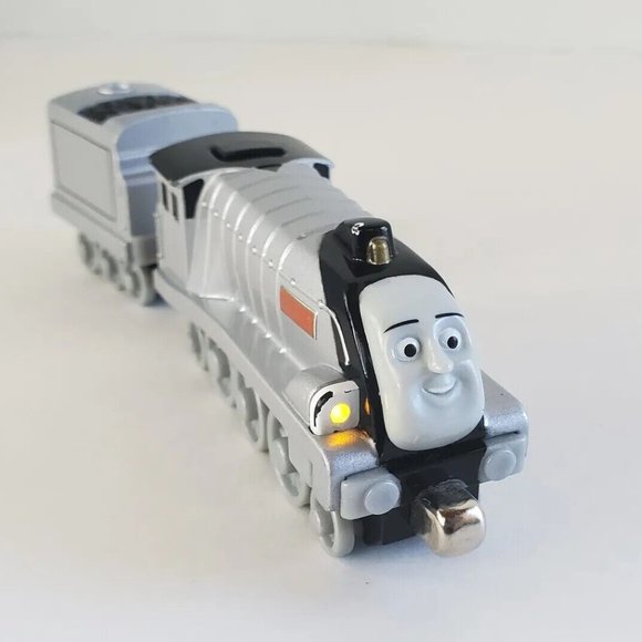 Thomas & Friends Engine Diecast Take n Play Talking Spencer W Tender 2009 Train - Picture 1 of 9